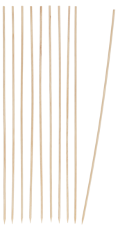 Bambuspinner 60 cm, 10-pakning