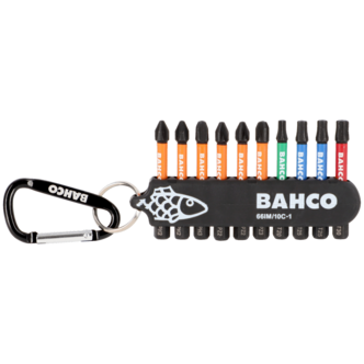 Bahco bitssats Impact 1/4 tum, torsion bits, 10 delar