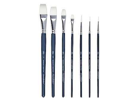 Penslar akryl Winsor & Newton 6-pack