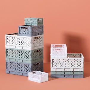 Klappbox transparent