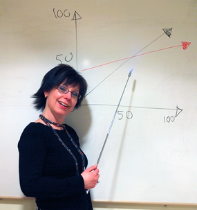 Teleskopisk magnet med lysdiod