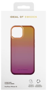 Mobildeksel til iPhone 15, Ideal of Sweden Clear Case