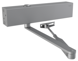 Habo 500 Ovensuljin ja vetolaite, hopeanvärinen