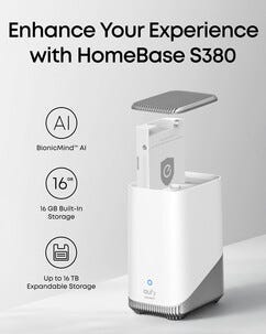 Eufy eufyCam E40 Valvontakamera HomeBase 2 -tukiasemalla