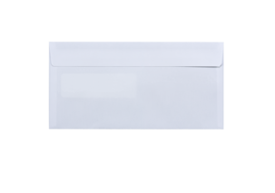 Ikkunallinen kirjekuori E65 H2, valkoinen, 50 kpl