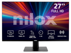 Nilox datorskärm 27 tum Full HD, IPS