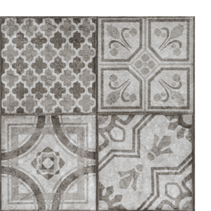 D-C-Fix selvklebende veggplater 30,5 × 30,5 cm, 6-pakning