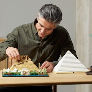 LEGO Architecture Cheopspyramiden 21058, från 18 år