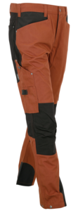 Arbetsbyxor stretch herr, rostbrun