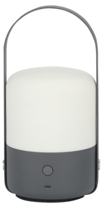 Solcellelampe med bærehåndtak og USB, Northlight