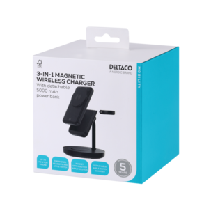 Deltaco-laturi iPhone, Apple Watch ja AirPods