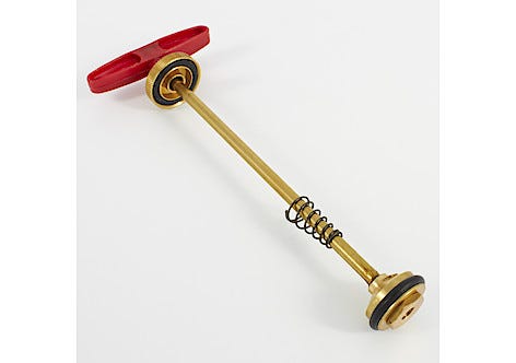 Kolv med backventil/tätning