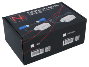 Digital elmätare på kabel CEE
