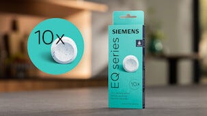 Siemens TZ80001B rengjøringstablett kaffemaskin, 10-pakning
