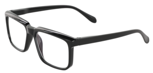 Lukulasit, joissa sinivalosuodatin, musta