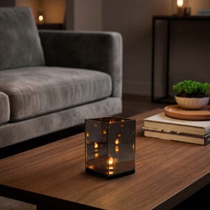 Tindra bordslampa, spegel, batteridriven, Northlight