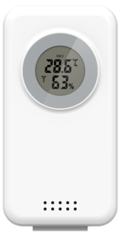 Ekstra temperaturgiver / hygrometer til værstasjon