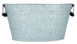 Zinkbalja 10 liter