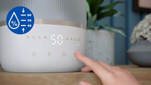 Philips HU1510/04 luftfuktare liten med doft, 41 m2