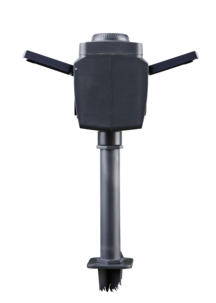 Jatkojohto, jossa hämäräkytkin IP44