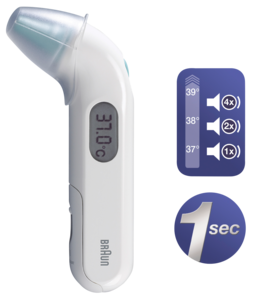 Korvakuumemittari Braun ThermoScan 3 IRT3030
