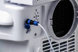 Woods Cortina Air Switch 12K tyst portabel AC