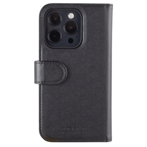 Lompakkokotelo iPhone 14 Pro Holdit, Black
