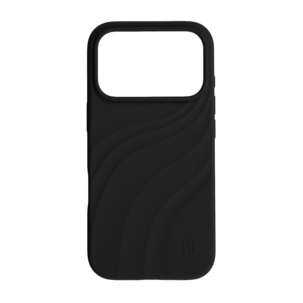 Ideal of Sweden Soft Swirl mobildeksel for iPhone 17e/16e/15/14/13, svart