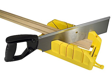 Geringslåda med ryggsåg Stanley