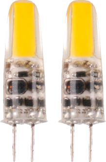 Stiftpære LED G4 12 V 1,7 W, 2-pakning