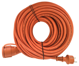 Skarvsladd jordad utomhus, 20 meter 