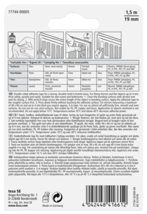 Monteringstejp kakel och metall, Tesa