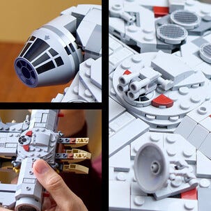 LEGO Icons Star Wars Millennium Falcon 75375, 18 år