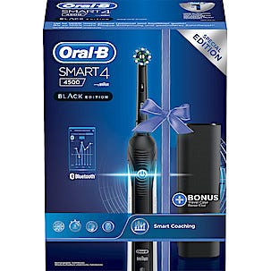 Eltandborste Oral-B Smart 4, 4500 Black