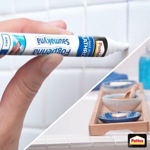 Pattex Grout Reviver Saumakynä kaakelille, 7 ml