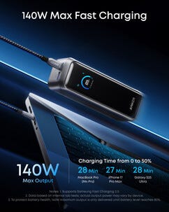 Anker Prime Varavirtalähde 20 000 mAh 220 W