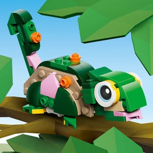 LEGO Creator 3-i-1 Skilpadde med vannliljeblomst 31377, fra 7 år