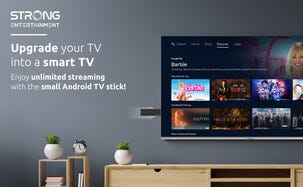 Strong Leap Una TV-pinne 2K Android TV og Chromecast