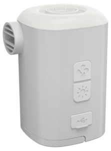 Nitecore AP10 ultrakompakt, oppladbar luftpumpe med LED