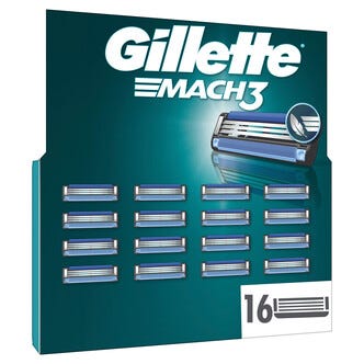 Gillette Mach3, rakblad 16-pack