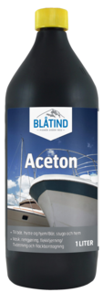 Blåtind aceton rengjøringsmiddel, 1 liter