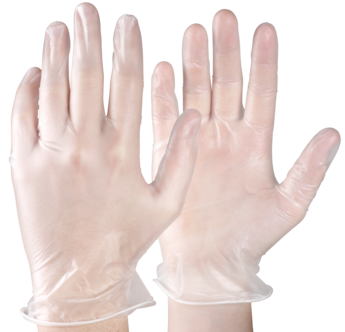 Engångshandskar vinyl, 100 st