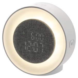 Vekkerklokke med wake-up light, digital
