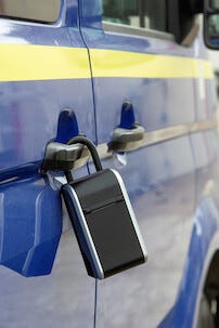 Masterlock nøkkelskap med kodelås og bøyle