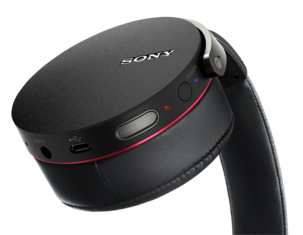 Sony MDR-XB950BT trådløse hodetelefoner med mikrofon