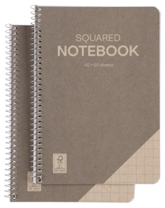 Kollegieblock A5, 2-pack