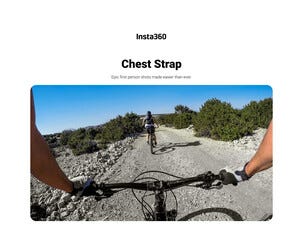Insta360 Chest Strap brystsele for actionkamera
