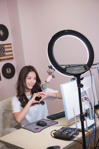 NanLite fotolampa för mobilen, Halo 14 LED Ring Light