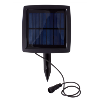 Solcellepanel til solcelledrevne lysslynger