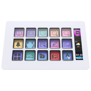 Exibel stream deck kontrollpanel 15 knapper